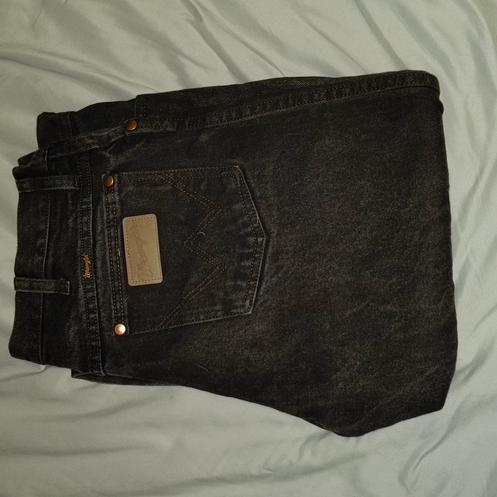 Black wranglers 34 x 32